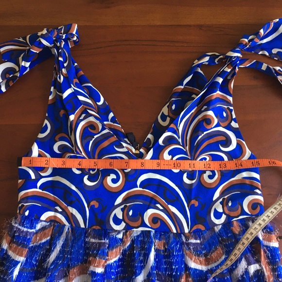 NWT Odeeh ultramarine maxi dress XS S - Picture 10 of 16